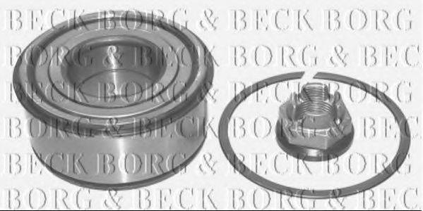 BORG & BECK BWK911 Комплект підшипника маточини колеса