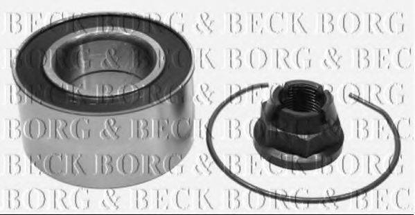 BORG & BECK BWK939 Комплект підшипника маточини колеса