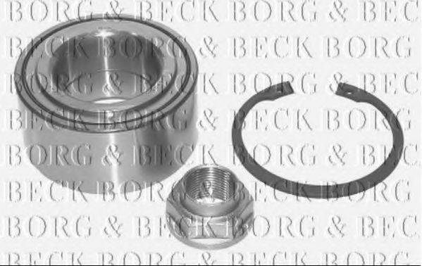 BORG & BECK BWK956 Комплект підшипника маточини колеса