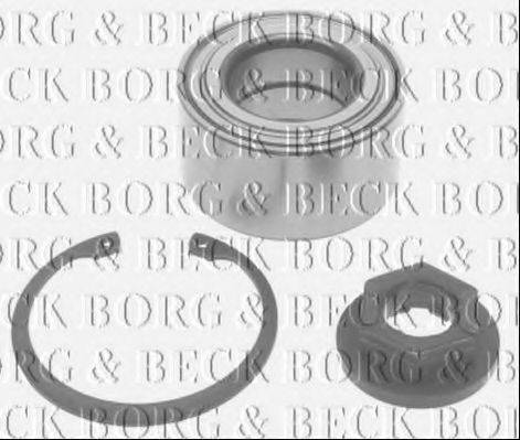 BORG & BECK BWK993 Комплект підшипника маточини колеса