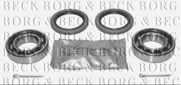 BORG & BECK BWK161 Комплект підшипника маточини колеса