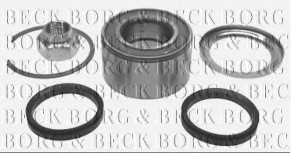 BORG & BECK BWK060 Комплект підшипника маточини колеса