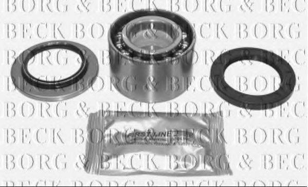 BORG & BECK BWK021 Комплект підшипника маточини колеса