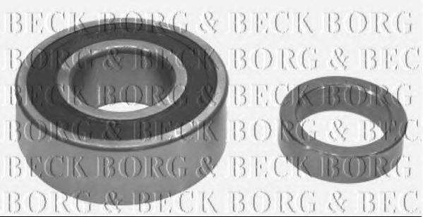 BORG & BECK BWK023 Комплект підшипника маточини колеса