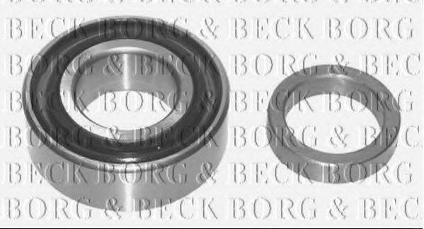 BORG & BECK BWK024 Комплект підшипника маточини колеса