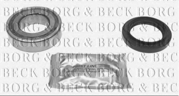 BORG & BECK BWK037 Комплект підшипника маточини колеса