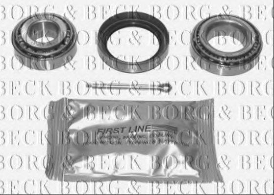 BORG & BECK BWK092 Комплект підшипника маточини колеса