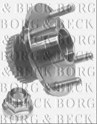 BORG & BECK BWK1008 Комплект підшипника маточини колеса