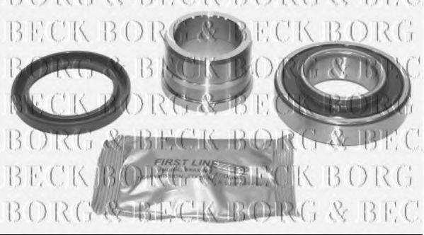 BORG & BECK BWK1038 Комплект підшипника маточини колеса