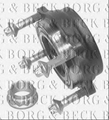 BORG & BECK BWK1061 Комплект підшипника маточини колеса