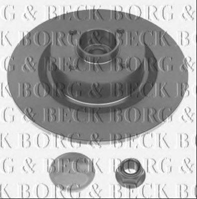 BORG & BECK BWK1075 Комплект підшипника маточини колеса