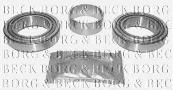 BORG & BECK BWK1078 Комплект підшипника маточини колеса