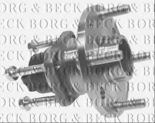 BORG & BECK BWK1139 Комплект підшипника маточини колеса