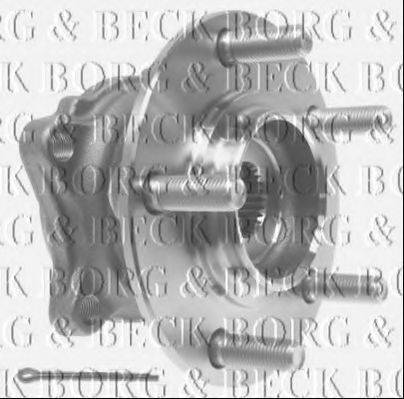 BORG & BECK BWK1146 Комплект підшипника маточини колеса