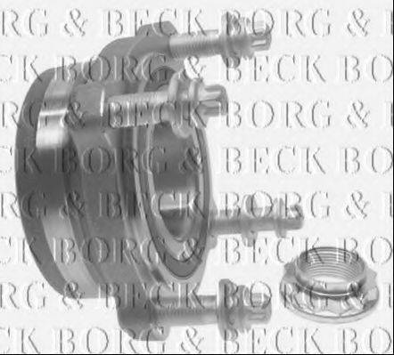 BORG & BECK BWK1148 Комплект підшипника маточини колеса
