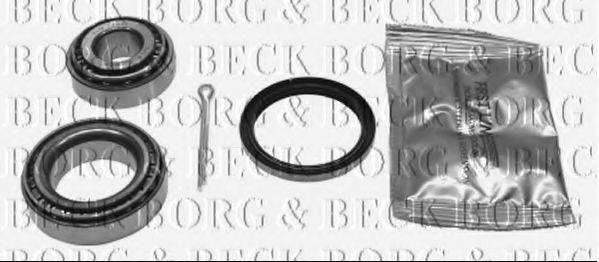 BORG & BECK BWK116 Комплект підшипника маточини колеса