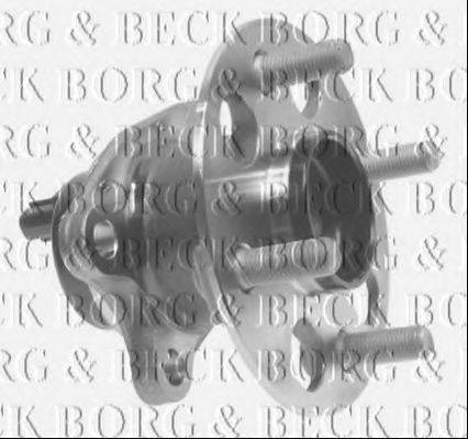 BORG & BECK BWK1160 Комплект підшипника маточини колеса