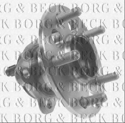 BORG & BECK BWK1184 Комплект підшипника маточини колеса