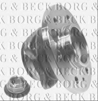 BORG & BECK BWK1200 Комплект підшипника маточини колеса