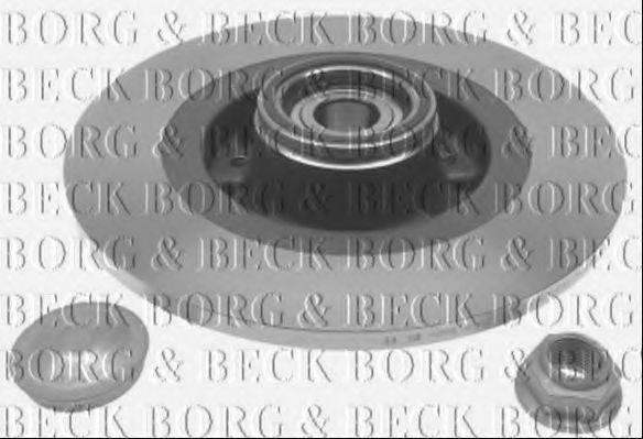 BORG & BECK BWK1219 Комплект підшипника маточини колеса