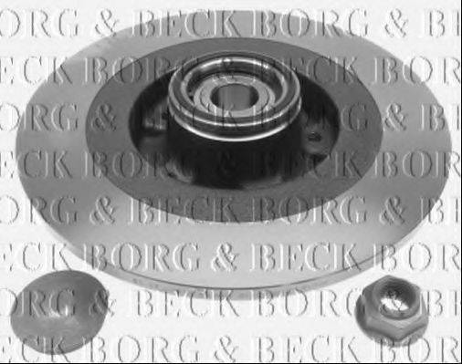 BORG & BECK BWK1220 Комплект підшипника маточини колеса