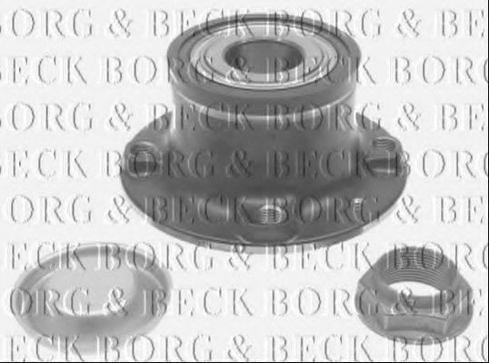 BORG & BECK BWK1252 Комплект підшипника маточини колеса