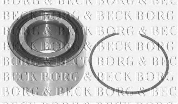 BORG & BECK BWK126 Комплект підшипника маточини колеса