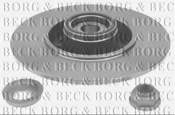 BORG & BECK BWK1261 Комплект підшипника маточини колеса