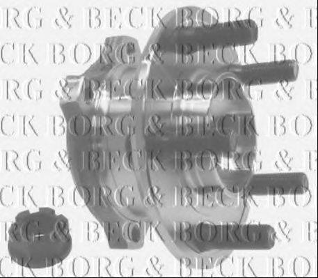 BORG & BECK BWK1296 Комплект підшипника маточини колеса