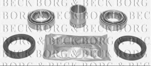 BORG & BECK BWK156 Комплект підшипника маточини колеса