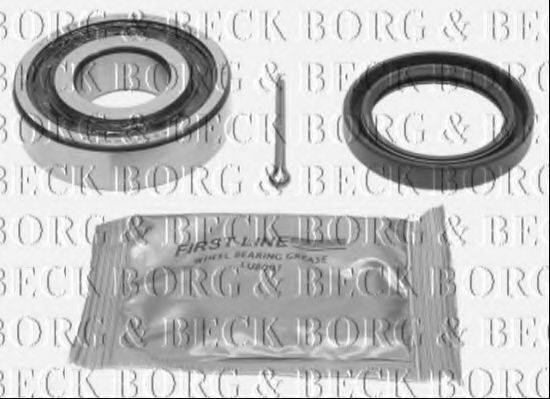 BORG & BECK BWK162 Комплект підшипника маточини колеса
