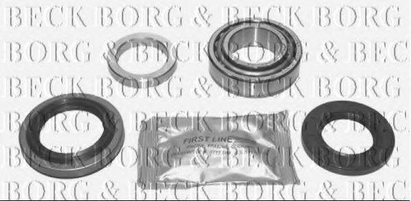 BORG & BECK BWK207 Комплект підшипника маточини колеса