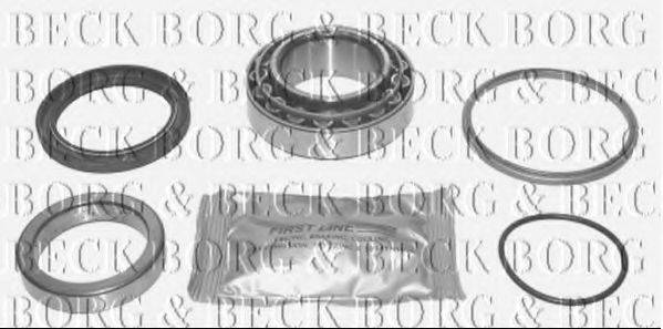 BORG & BECK BWK226 Комплект підшипника маточини колеса