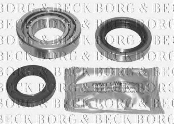 BORG & BECK BWK230 Комплект підшипника маточини колеса