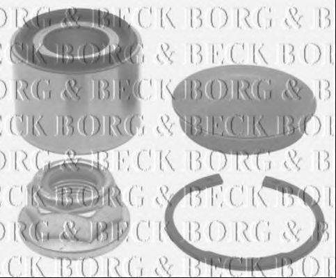 BORG & BECK BWK305 Комплект підшипника маточини колеса
