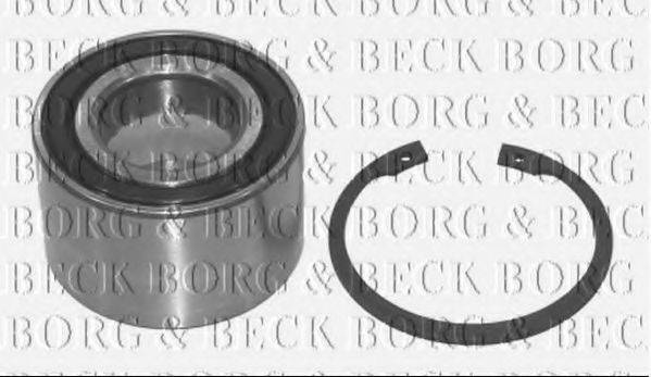 BORG & BECK BWK323 Комплект підшипника маточини колеса