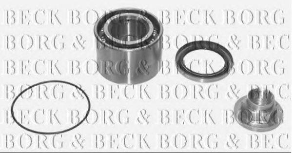 BORG & BECK BWK338 Комплект підшипника маточини колеса