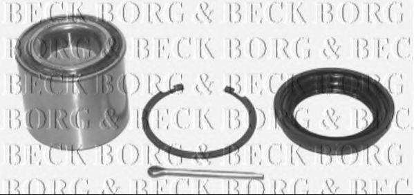 BORG & BECK BWK349 Комплект підшипника маточини колеса