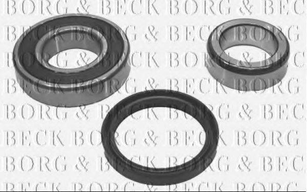 BORG & BECK BWK357 Комплект підшипника маточини колеса