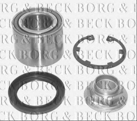 BORG & BECK BWK395 Комплект підшипника маточини колеса