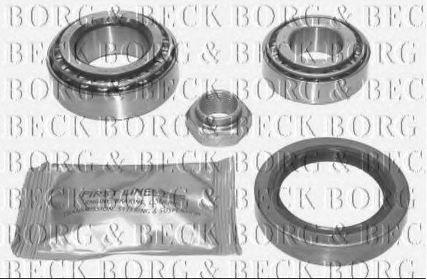 BORG & BECK BWK404 Комплект підшипника маточини колеса