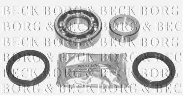 BORG & BECK BWK457 Комплект підшипника маточини колеса