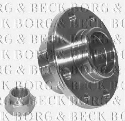 BORG & BECK BWK508 Комплект підшипника маточини колеса
