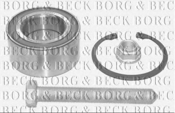 BORG & BECK BWK514 Комплект підшипника маточини колеса