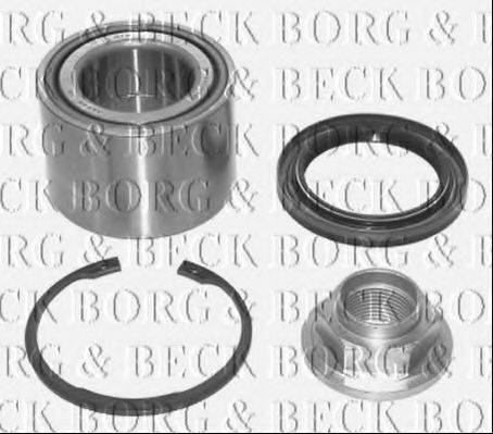 BORG & BECK BWK563 Комплект підшипника маточини колеса