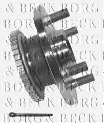BORG & BECK BWK600 Комплект підшипника маточини колеса