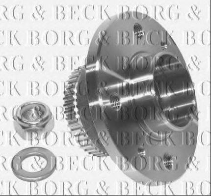 BORG & BECK BWK638 Комплект підшипника маточини колеса