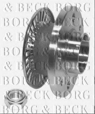 BORG & BECK BWK645 Комплект підшипника маточини колеса