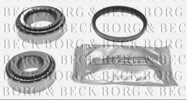 BORG & BECK BWK647 Комплект підшипника маточини колеса