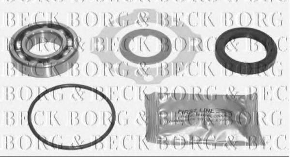 BORG & BECK BWK649 Комплект підшипника маточини колеса